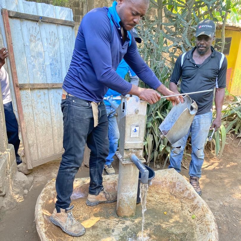 Safe water flows again